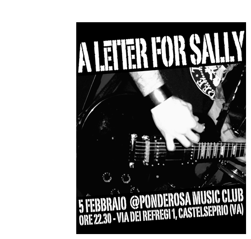 A Letter For Sally @ Ponderosa Music Club